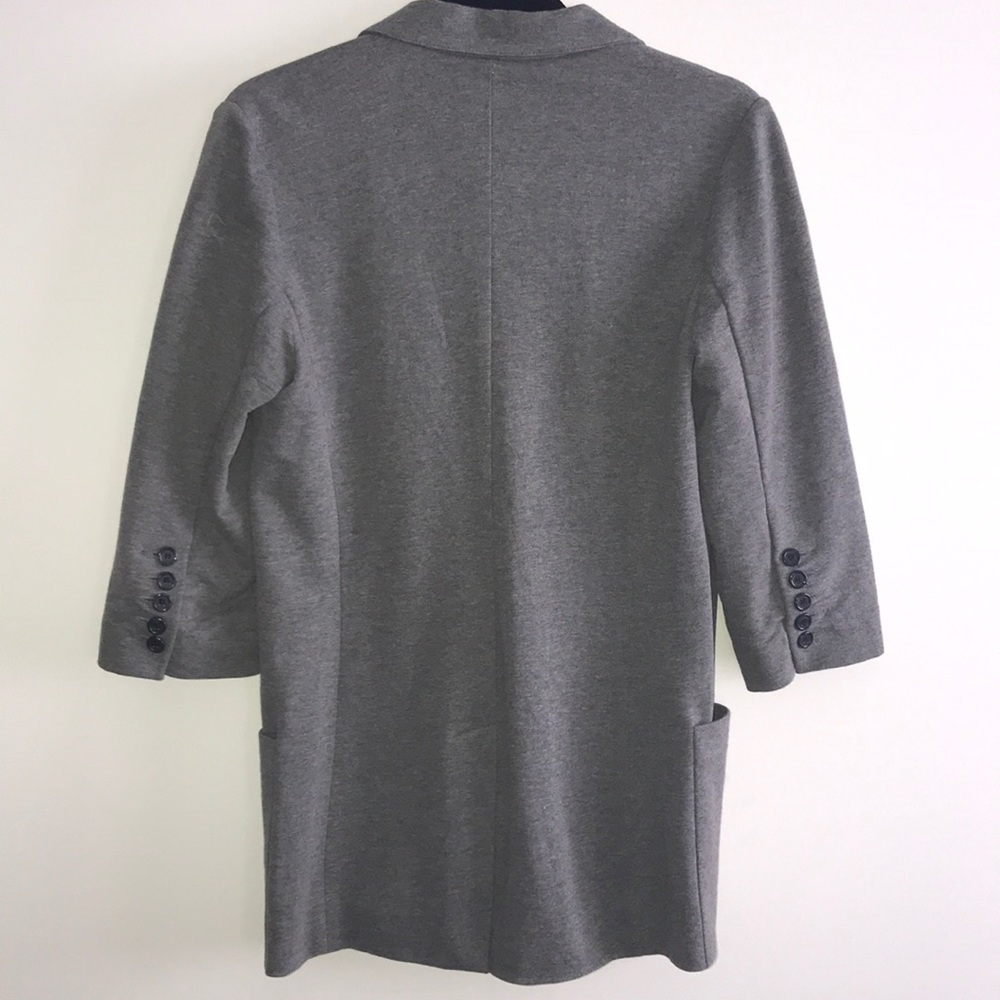 Oversized Aqua One Button Blazer - image 7